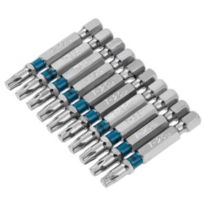 Набор бит Torx 25 х 50, сталь S2, 10 шт. Gross