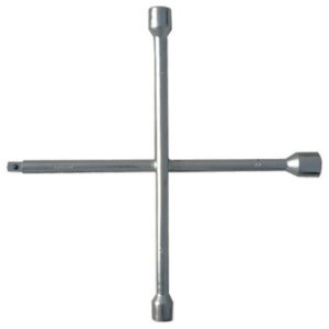 Ключ-крест баллонный, 17 х 19 х 21 мм, под квадрат 1/2, толщина 16 мм Matrix