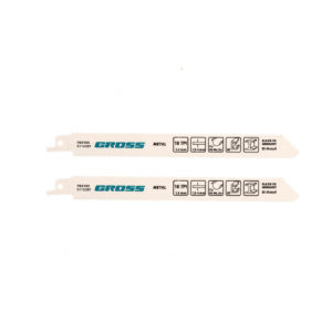 Полотна по металлу для сабельной пилы 4402 - S1122EF, 180 x 1.4 мм, 2 шт. Gross